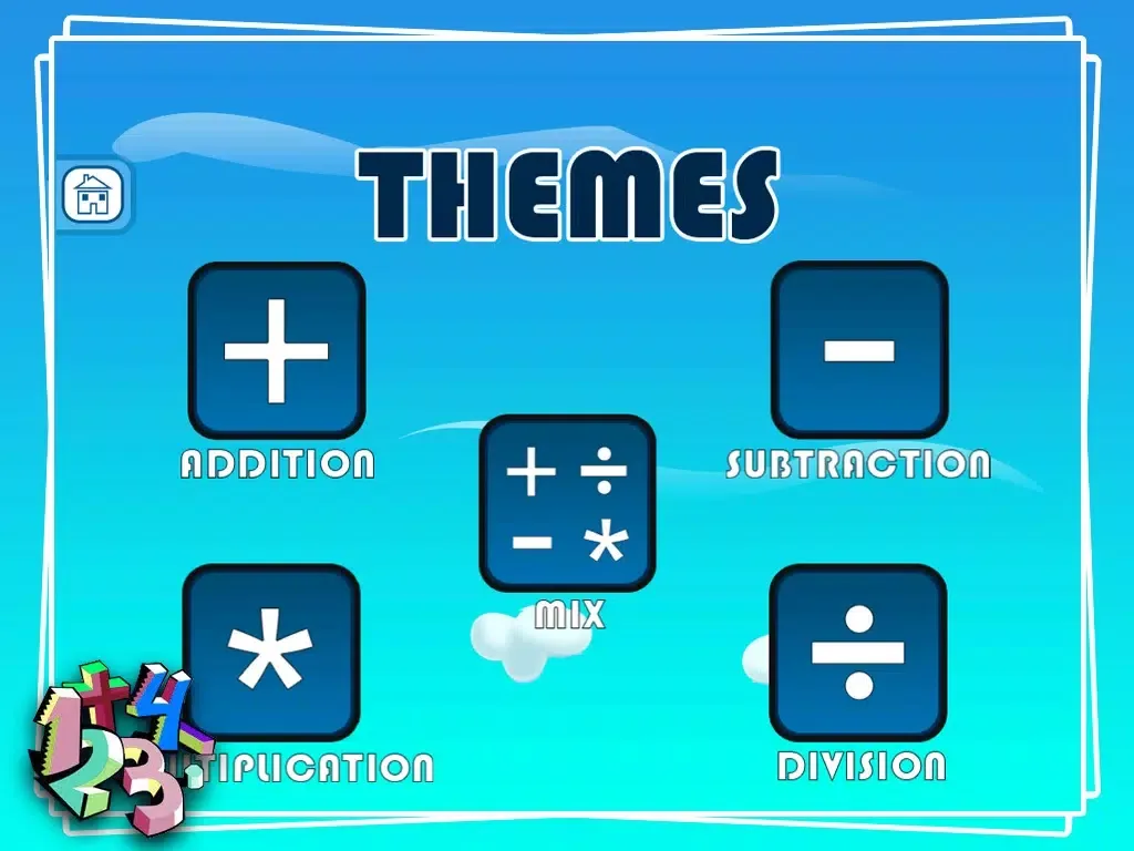 Tangkapan skrin Sky Mathematics Game : Kids Game : Education iPad 