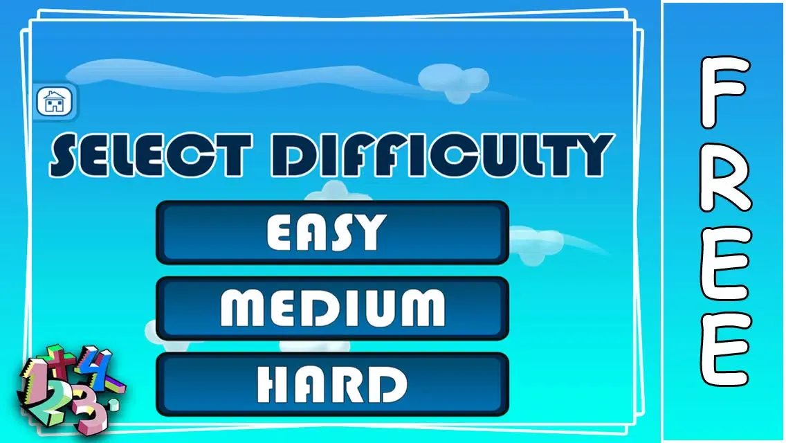 Tangkapan skrin Sky Mathematics Game : Kids Game : Education
