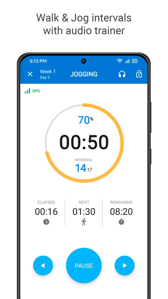 Couch 5k - Running App Screenshots