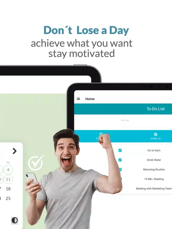 Calendar: Habit Tracker Goals iPad 应用截图