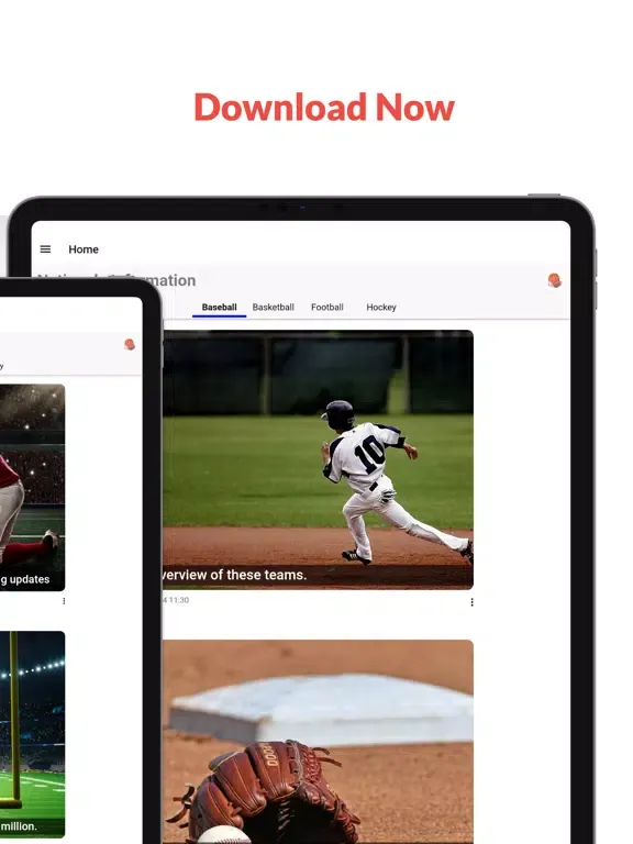 Capturas de pantalla de Kansas City Sports App iPad 