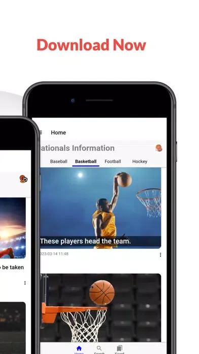 Capturas de pantalla de Kansas City Sports App