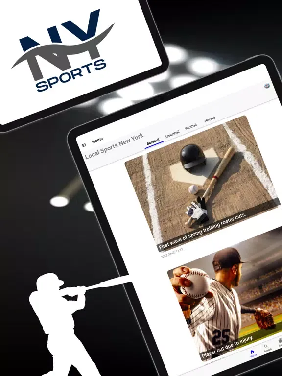 Tangkapan skrin New York Sports - NYC App iPad 