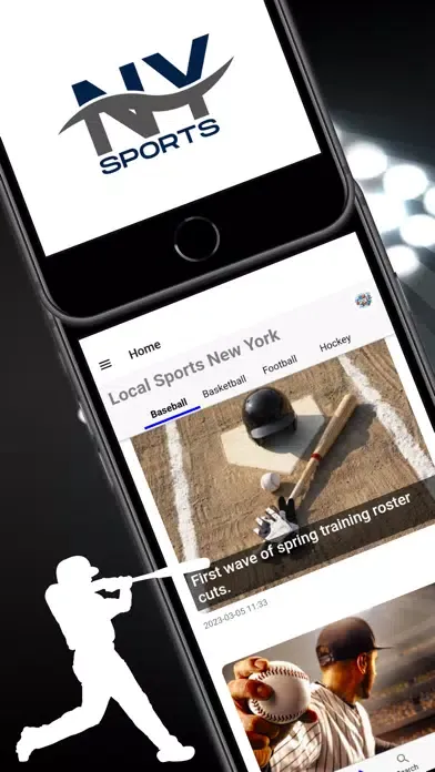 Tangkapan skrin New York Sports - NYC App