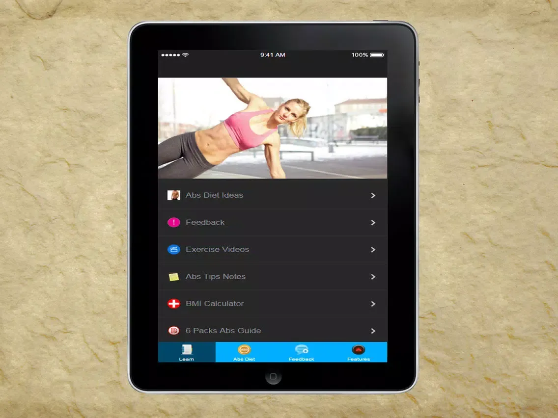 Abs Diet - Six Pack Abs Diet for Men iPad  스크린샷