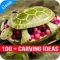 100 + Carving Ideas - Tips for Carving Flowers from Vegetables