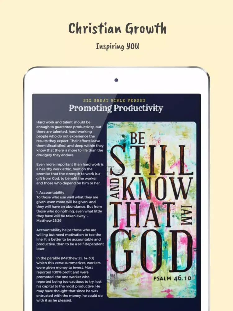 تصاویر Christian Disciple Magazine iPad 