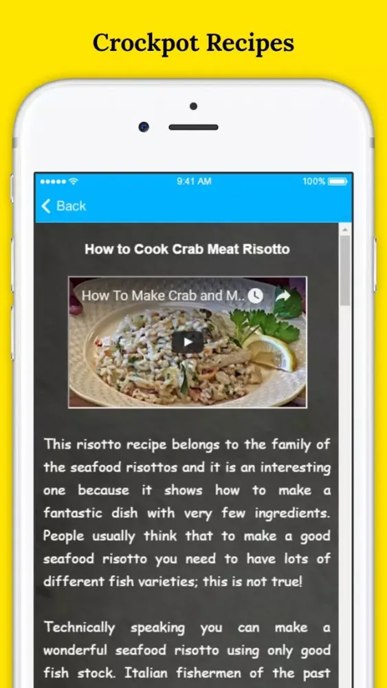 Captures d'écran de Delicious Slow Cooker Recipes - Healthy Crock-pot Recipes