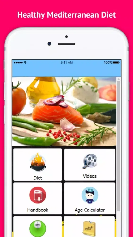 Healthy Mediterranean Healthy Recipes for Weight Loss 스크린샷