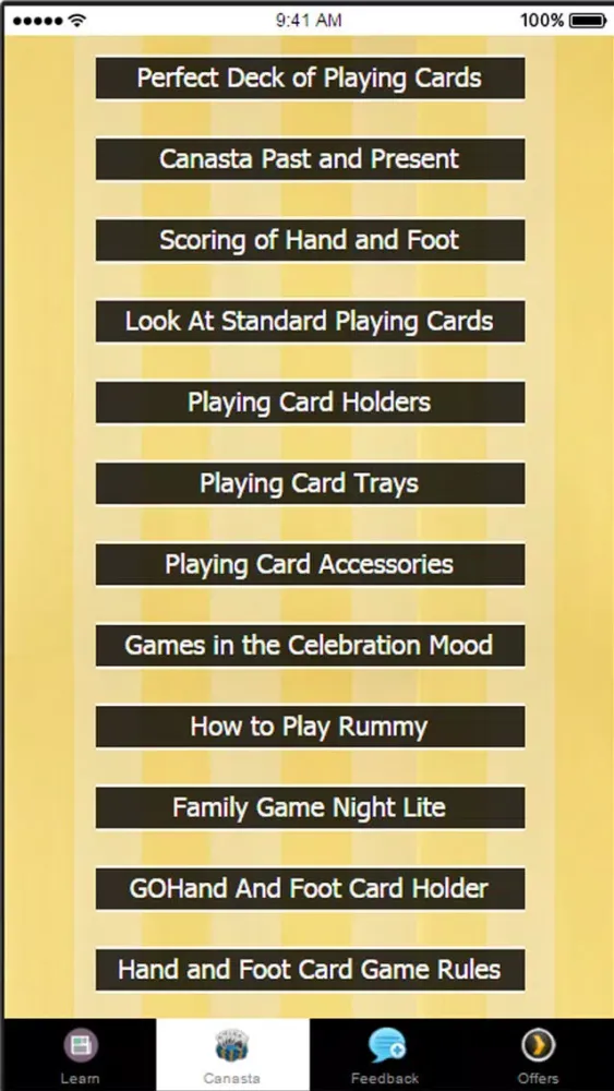 Tangkapan layar How To Play Canasta - Perfect Deck of Playing Cards