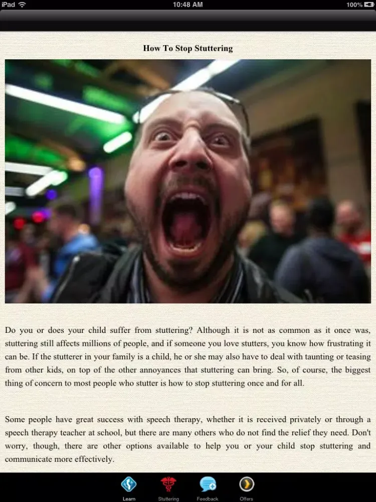 صور How To Stop Stuttering - Home Remedies iPad