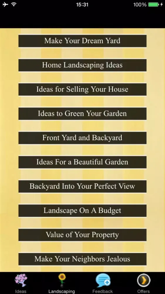 Captures d'écran de Landscaping Ideas - Home & Garden