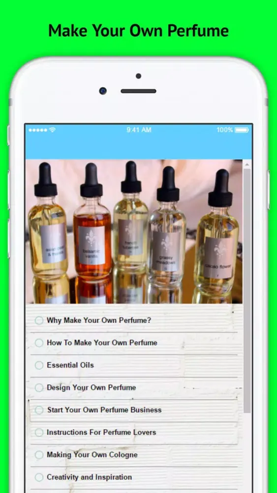 Make Your Own Perfume - Step By Step Instructions For Perfume Lovers Screenshots