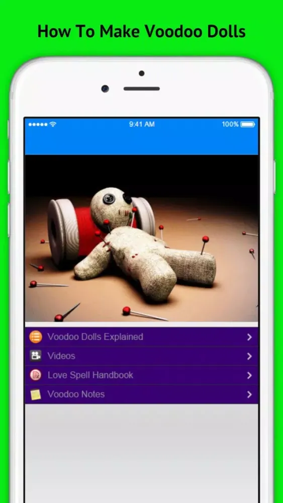 Voodoo Doll Spells - Magic Spell Casting and Voodoo Dolls スクリーンショット