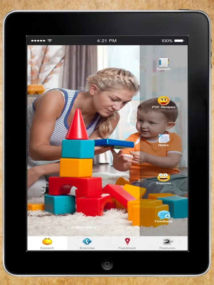 Capturas de pantalla de Speech Therapy Exercises - Story Behind My Stuttering Treatment iPad 