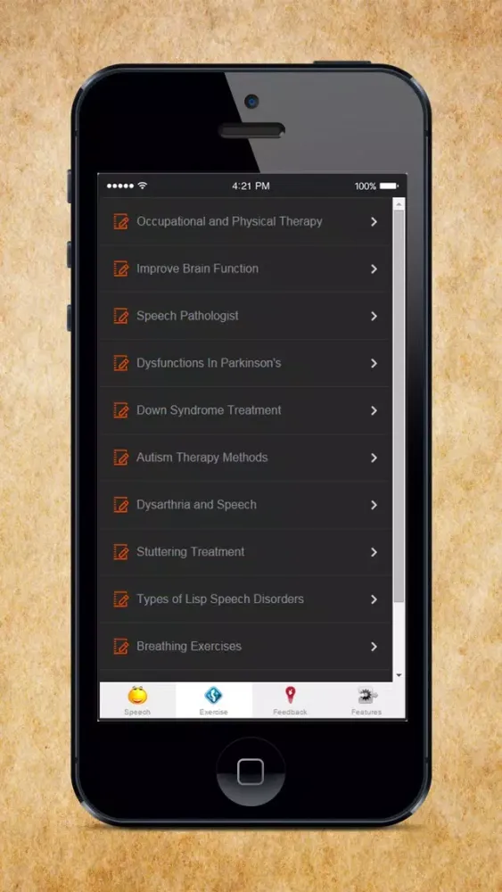 Capturas de pantalla de Speech Therapy Exercises - Story Behind My Stuttering Treatment