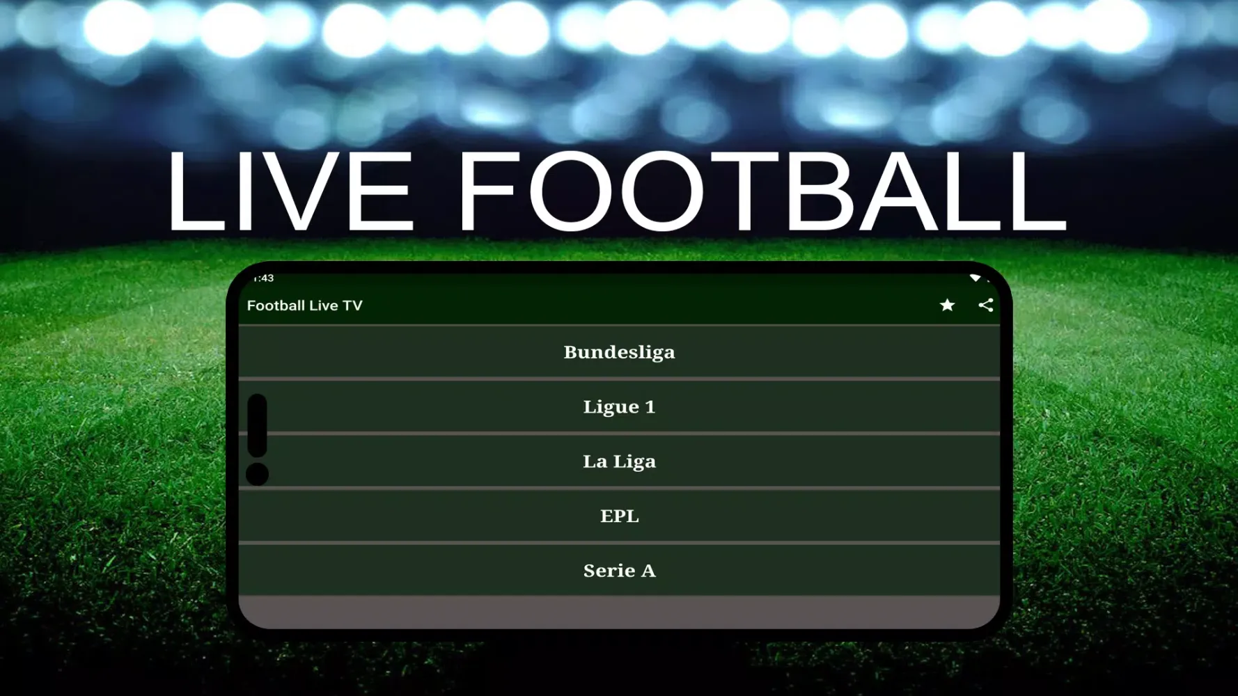 Live Football TV - HD স্ক্রিনশট