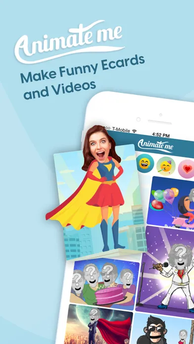 Capturas de tela do E-Cards & Greetings Card Maker