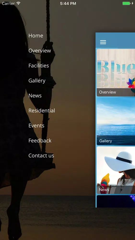 Capturas de pantalla de BlueBlue