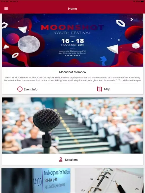 MOONSHOT FESTIVAL iPad  سکرین شاٹس