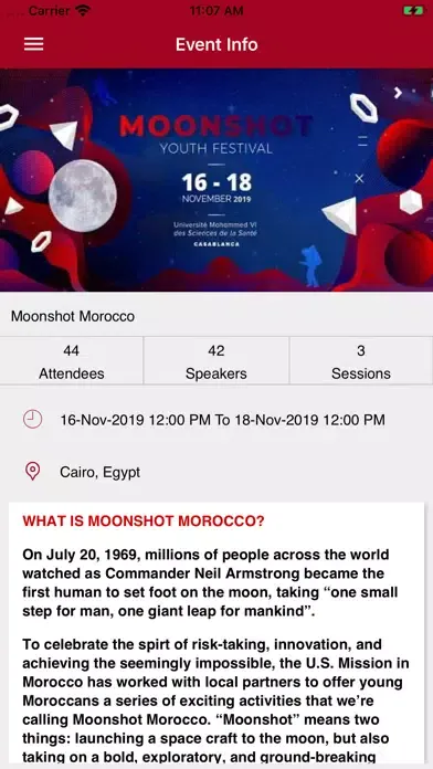 MOONSHOT FESTIVAL سکرین شاٹس