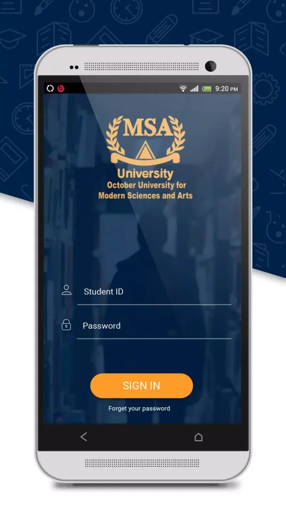 Tangkapan layar MSA
