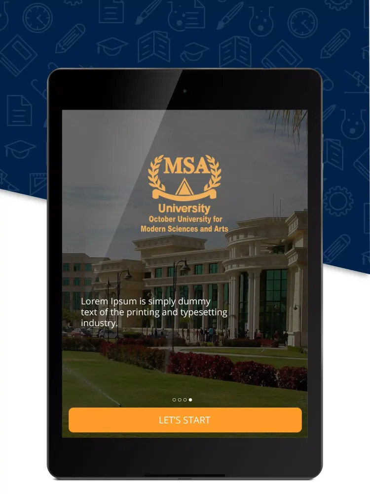 Tangkapan layar MSA