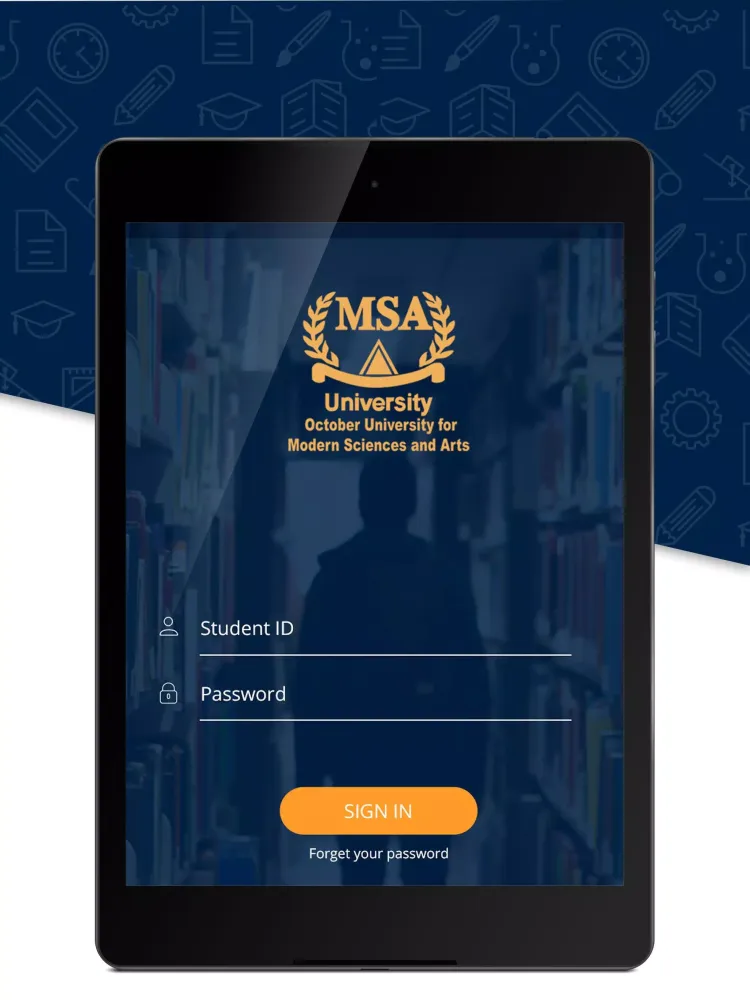 Tangkapan layar MSA