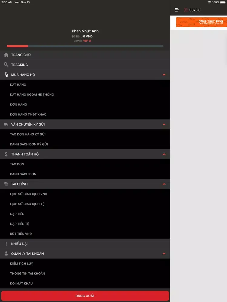 A2Z-Order iPad  Ekran Görüntüleri