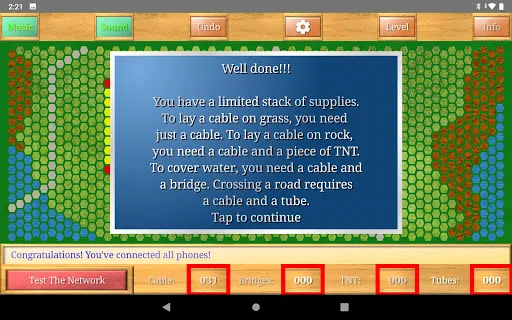 Phone Company - Graph Theory Screenshots