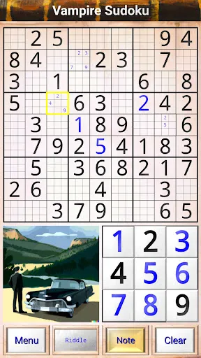 Vampire Sudoku Story スクリーンショット