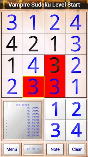 Vampire Sudoku Story スクリーンショット