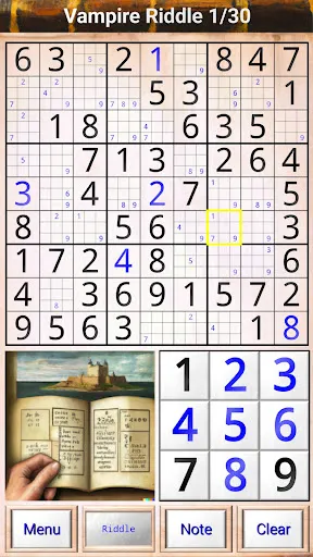 Vampire Sudoku Story スクリーンショット