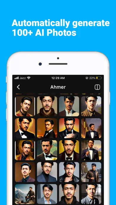 Zrzuty ekranu AI Magic Avatars Photos Maker