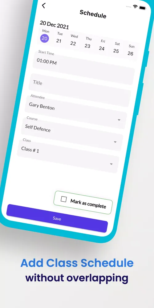 Schedule Flow - Track Students应用截图