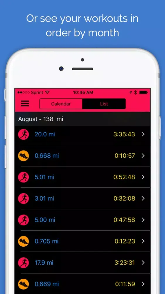 Zrzuty ekranu Fit Run