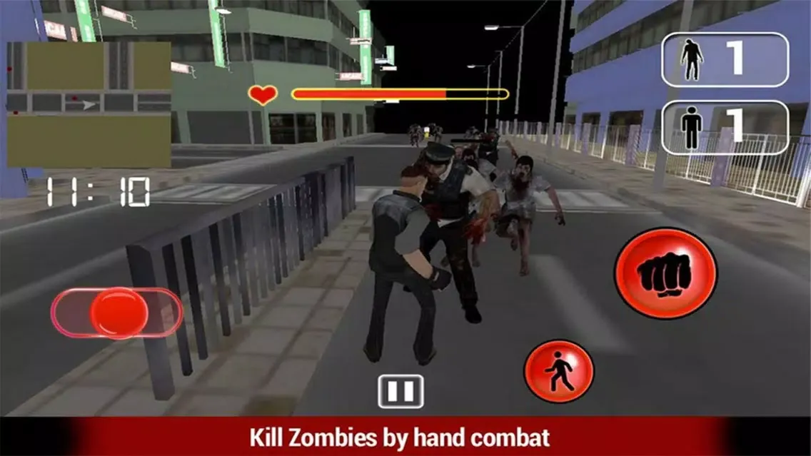 Captures d'écran de Zombies Hand Fight 3D - Monster Village version