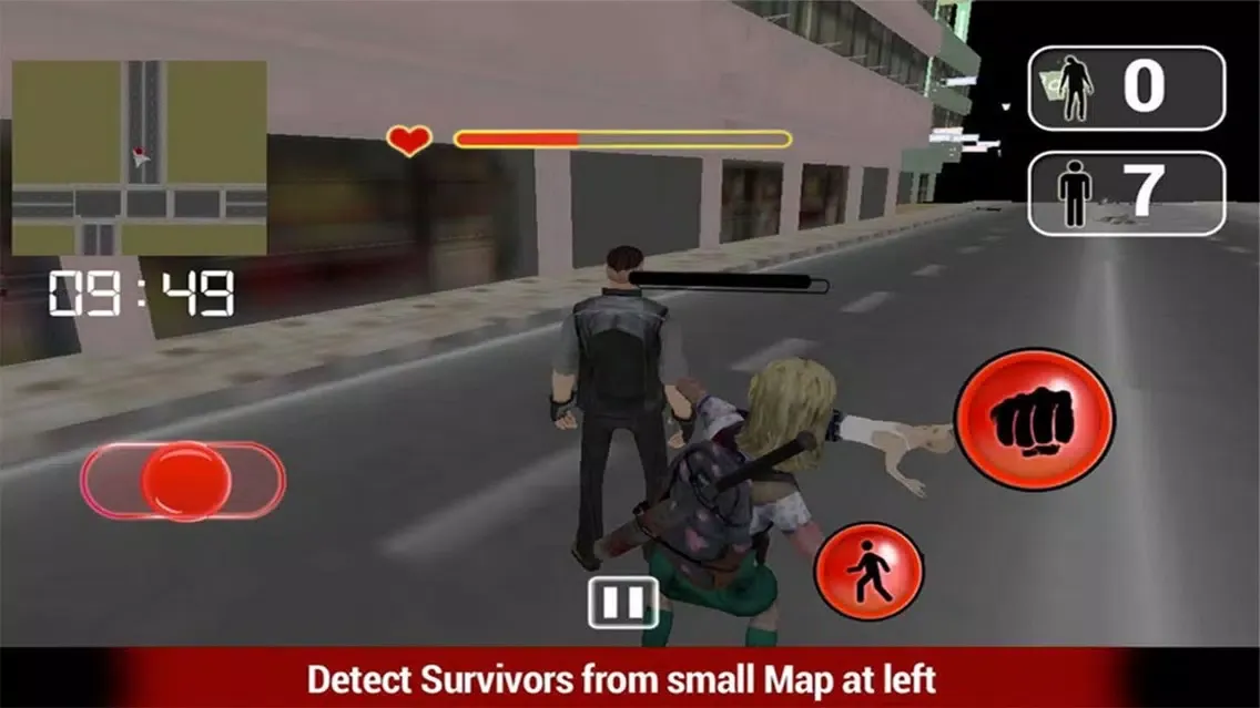 Captures d'écran de Zombies Hand Fight 3D - Monster Village version