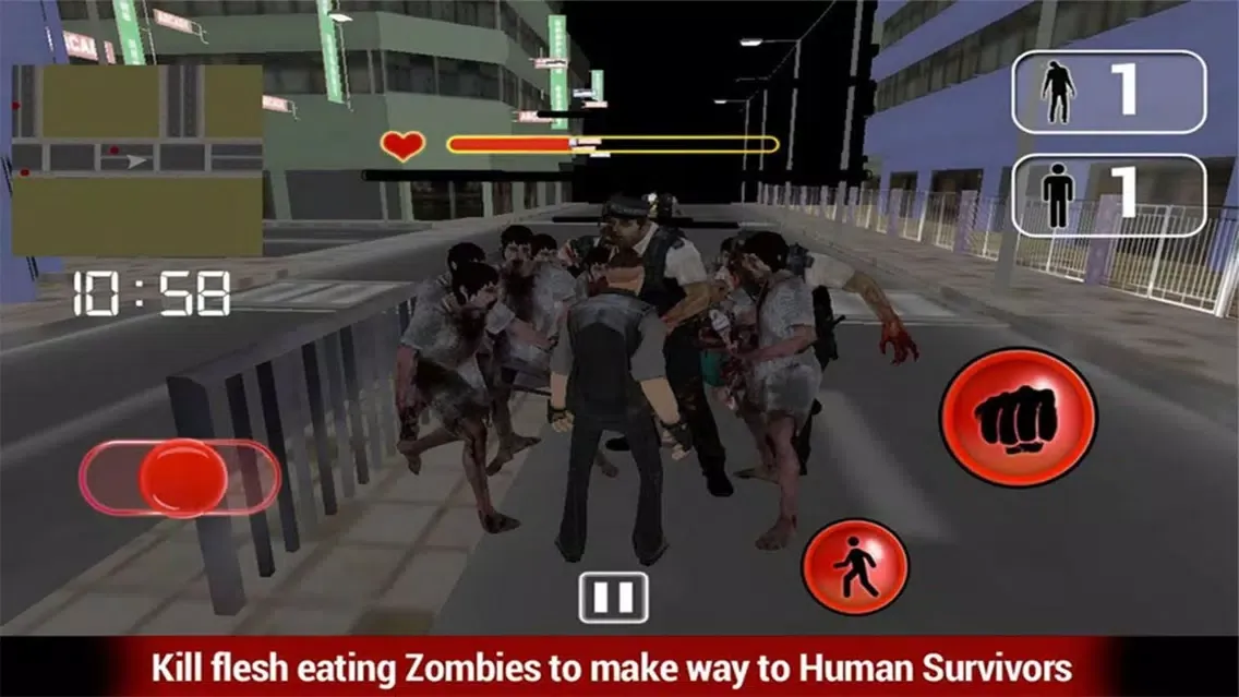Captures d'écran de Zombies Hand Fight 3D - Monster Village version