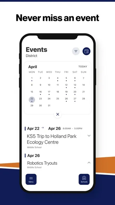 Clark Pleasant Schools, IN Screenshots