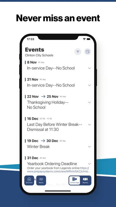 Clinton City Schools, TN Screenshots