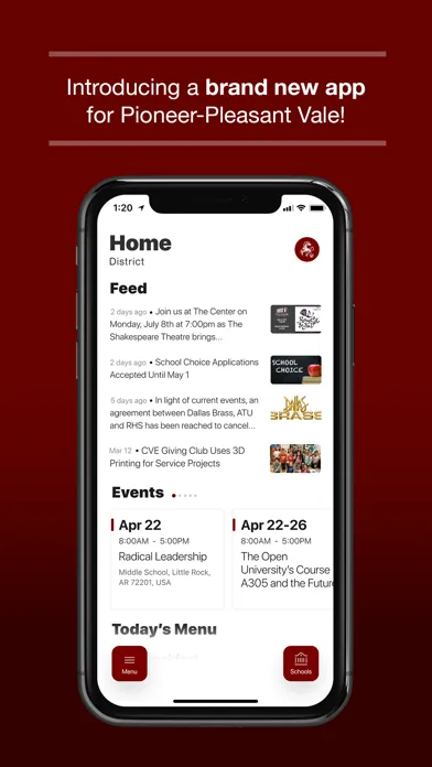 Pioneer-Pleasant Vale Schools سکرین شاٹس