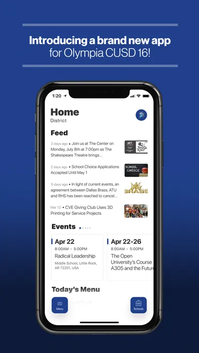 Olympia CUSD #16, IL Screenshots