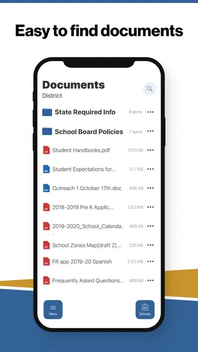 Captures d'écran de Chambers County Schools, AL