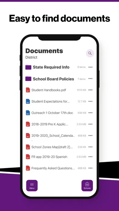 Captures d'écran de Mitchell County Schools