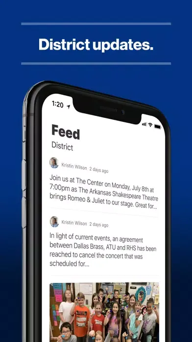Screenshot di School District of Athens, WI