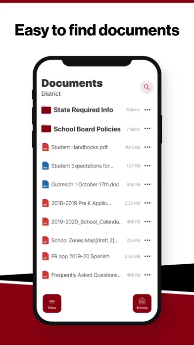 Capturas de pantalla de Delhi Unified School District