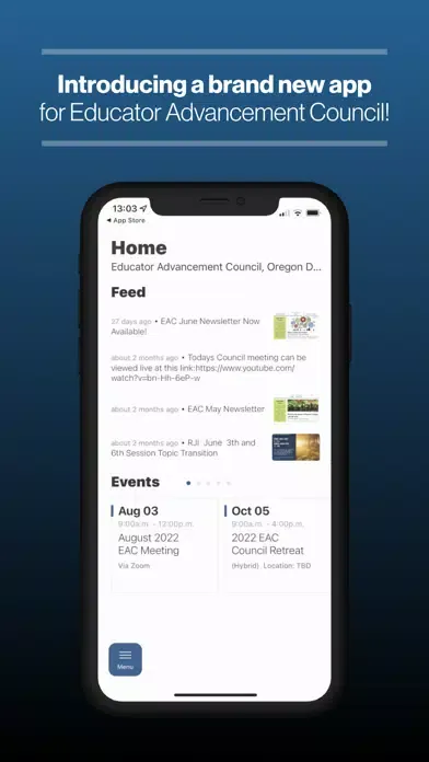 Educator Advancement Council Screenshots