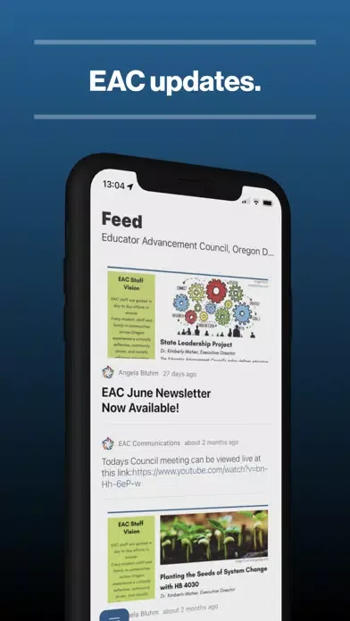 Educator Advancement Council Screenshots