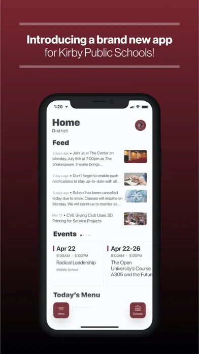Kirby School District Screenshots